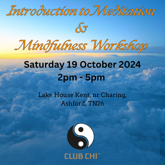 Introduction to Meditation & Mindfulness Workshop