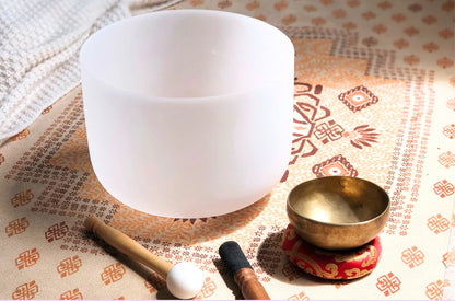 Tibetan and Crystal Singing Bowls Sound Bath (Up to 4 People - Non Corporate)