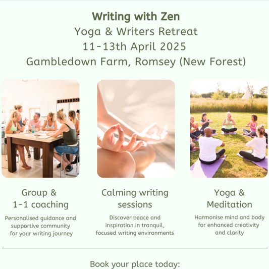 Writing With Zen, Yoga & Writers Retreat April 2025