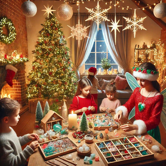 Christmas Crystal Party for Kids – Festive Fun With Crystal Jewellery & Aura Meditations