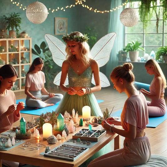 Adult Wellness Party – Crystal Healing & Mindful Jewellery-Making